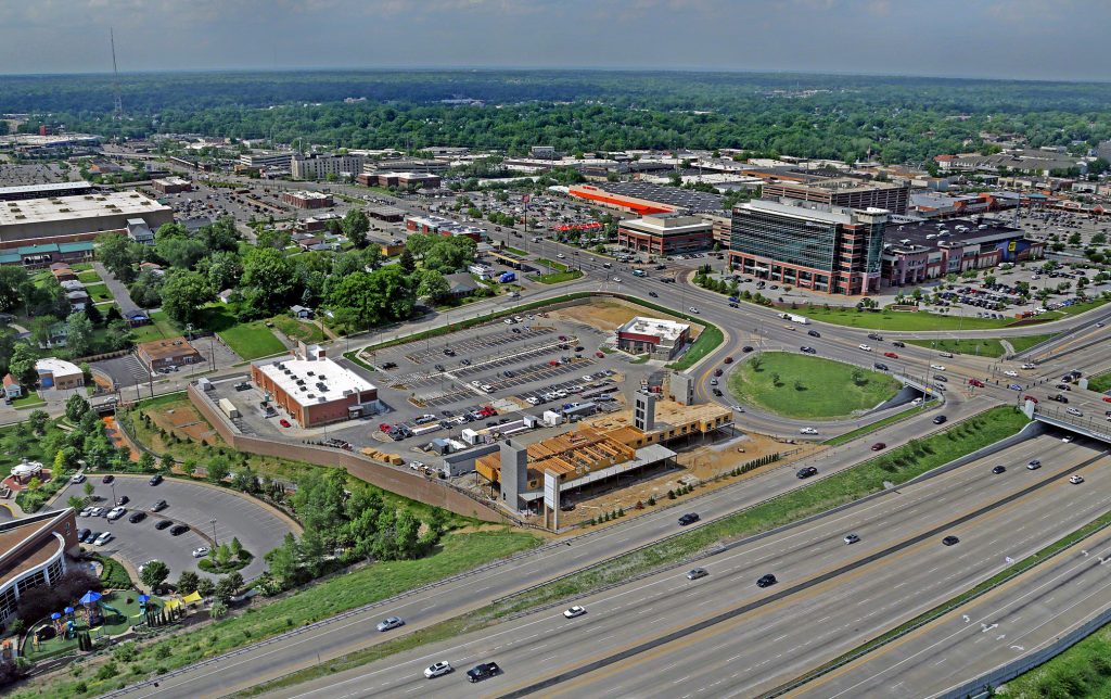 Crossings at Richmond Heights Aerial View