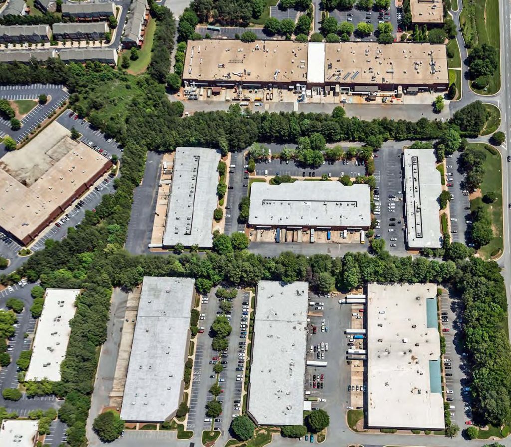 Peachtree Corners Aerial view